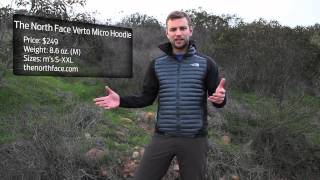 Backpacker Magazine Review The North Face Verto Micro Hoodie Jacket [upl. by Aryahay477]