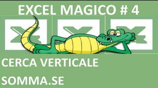 EM4 Planning settimanale con il CERCA VERTICALE excel in italiano [upl. by Amoreta]