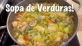 Sopa de Verduras  Vegetables Soup [upl. by Enyluqcaj]