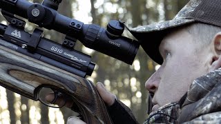 UK Squirrel Control with AirArms S510 Ultimate Sporter amp Hawke Airmax Scope [upl. by Leggat139]