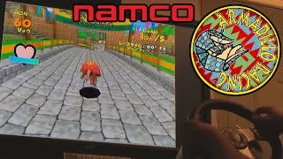 Armadillo Racing Arcade with 270 Degree Wheel in MAME [upl. by Ahser]