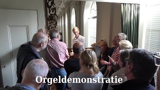 Orgeldemonstratie voor jong en oud  Gert van Hoef  Kerk van Menaam [upl. by Crofoot]