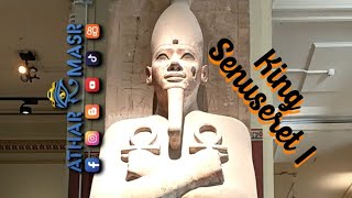 King Senuseret I 👀 egypt مصر statue اكسبلور travel history egyptian art museum ترند [upl. by Lehcear908]