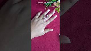 DIY handmade rings shots viralshorts trending DIYringsshortsfeed seebacraft [upl. by Sukul]