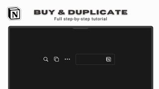 Purchasing and Duplicating Templates from Gumroad to Notion  StepByStep Tutorial [upl. by Eiramnwad126]