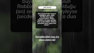 Allah’a En Yakın Anı Kimler Biliyor  DiniHikayelerTurkiye hadis peygambersözleri [upl. by Agnot]