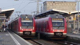 SBahnen in FrankfurtHöchst [upl. by Yllek973]