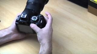 Nikon D3100 Back Button Focusing set up tutorial [upl. by Dorina]