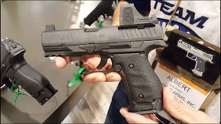 Walter Q4 SF Steel Frame Pistol  SHOT Show 2020 [upl. by Oinotna489]