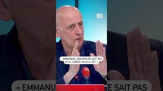 JeanMichel Aphatie  quotEmmanuel Macron ne sait pas où il habite ni où il estquot [upl. by Ries]