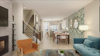 Virtual Walk Through The Anderson at The Townhomes at Reston Station [upl. by Camila58]