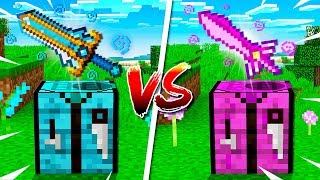 Boy vs Girl 1000000 Minecraft Sword Challenge [upl. by Tloh]