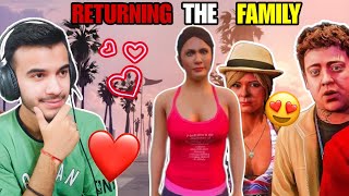 RETURNING THE MICHAEL FAMILY GTA 5 GAMEPLAY [upl. by Milewski]