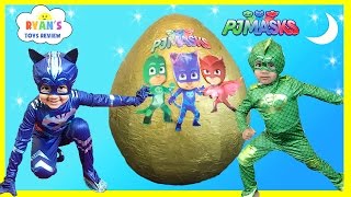 PJ MASKS GIANT EGG SURPRISE Toys for Kids [upl. by Ennaed]