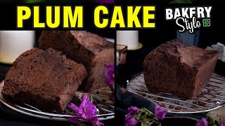 Plum Cake recipe Bakery Style  Plum Cake Recipe [upl. by Reena]