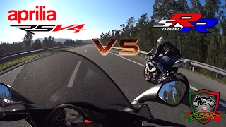 Aprilia RSV4 vs BMW S1000RR  Smackdown [upl. by Anaher783]