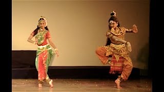 A small clip from SDNs RAVANESWARAN 2010  Sridevi Nrithyalaya  Bharathanatyam Dance [upl. by Ailegna]