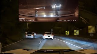 Genting Highland night time touge ft Honda Civic Type R FK8 FL5 BMW E46 [upl. by Neggem850]