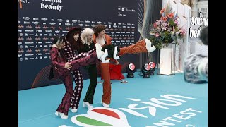 REDDI on the Turquoise Carpet Torino  Eurovision 2022 Host interview [upl. by Jaymie]