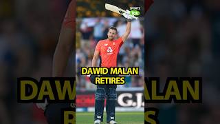 DAWID MALAN SAYS GOODBYE TO INTERNATIONAL CRICKET  ENGLAND CRICKET  shorts [upl. by Nwahsar]