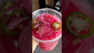 Simple pickled onions onion recipe food [upl. by Oivatco]