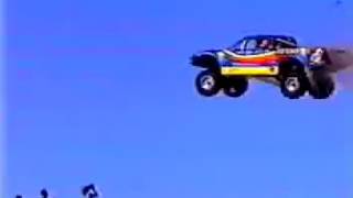 Robby Gordon Big Gap Jump Thanksgiving Glamis 2000 1 [upl. by Ecirtram]