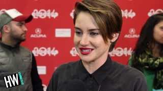 Shailene Woodley Talks Divergent amp New Roles  SUNDANCE 2014 [upl. by Tatia]