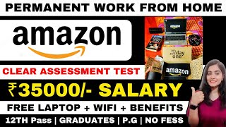 AMAZON HIRING  LIVE TEST ANSWERS  WORK FROM HOME JOBS 2024  ONLINE JOBS AT HOME  AMAZON JOBS [upl. by Rashida890]