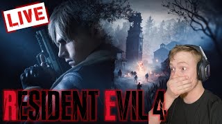 THE FINALE First Time Playing Resident Evil 4 Remake  Live PS5 Playthrough [upl. by Ocirema593]