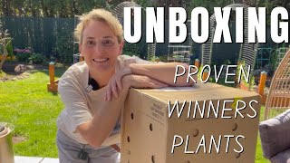 Unboxing Proven Winners Plants from the mail 💌✉️ [upl. by Noland]