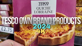 Tesco 2024 Own Brand Products Tour  Top Picks and Deals 4K [upl. by Novyak]