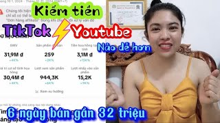 Chia sẻ về việc kiếm tiền trên TikTok và Youtube của Mẫn [upl. by Zamora]