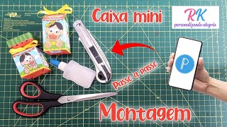 Montagem caixa mini  PIXEL LAB [upl. by Natiha746]