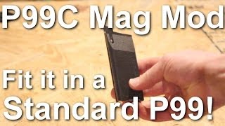 Maruzen P99C Magazine Conversion Shooting Test [upl. by Hegarty]