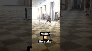 French Open in Paris Müller 🆚 Goretzka [upl. by Bocaj593]