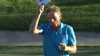 Bernhard Langers dramatic putt on the 72nd hole at Charles Schwab Cup [upl. by Ray]