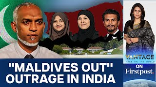 BoycottMaldives Trends India Slams Maldives Over Insults Against Modi  Vantage with Palki Sharma [upl. by Shue]