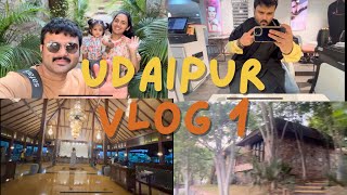 Udaipur Vlog Day 1udaipur vlog travel luxery dalbati familytime travelvlog explore [upl. by Proudlove]