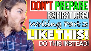 The BEST FCE Writing Part 2 STRATEGY  B2 First FCE Writing [upl. by Agemo671]