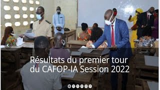 Concours De CAFOP Résultats Premier Tour Disponibles Conseils Pour Réussir Le Test Psychotechnique [upl. by Kiryt536]