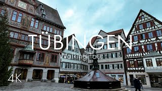 Tübingen  City Center  Walking Tour  4K [upl. by Sass]