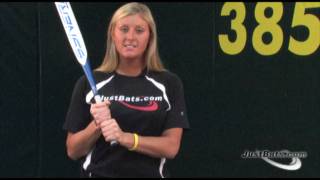 Easton Synergy Speed SRV4B Fastpitch Softball Bat  JustBatscom [upl. by Aihsotal]