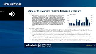 State of the Market Pharma Services Webinar [upl. by Malamut]