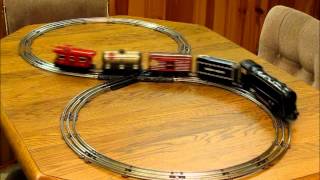 Marx Windup Tinplate Train [upl. by Ja]