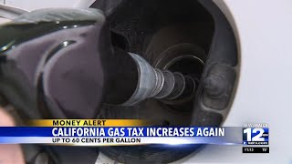 California gas taxes increase again [upl. by Trilley]