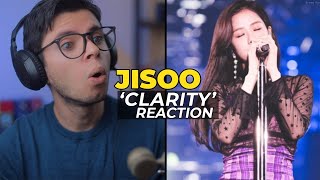 JISOO BLACKPINK CLARITY REACTION By DG [upl. by Htrap]