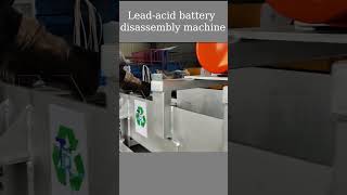 Leadacid battery disassembly Test  Battery Recycling [upl. by Onitselec]