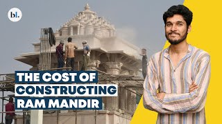 How much did the Ram Mandir cost and who is funding it [upl. by Neerom559]