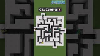 Which Minecraft Zombie Hunts Faster [upl. by Sommer]