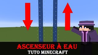 TUTO Comment faire un ascenseur à eau super simple à faire l Minecraft 120  ❤️ [upl. by Alves]